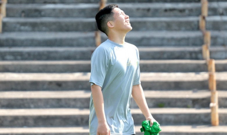 Эмир Шигайбаев тренируется с основой «Немана» на матч против БАТЭ