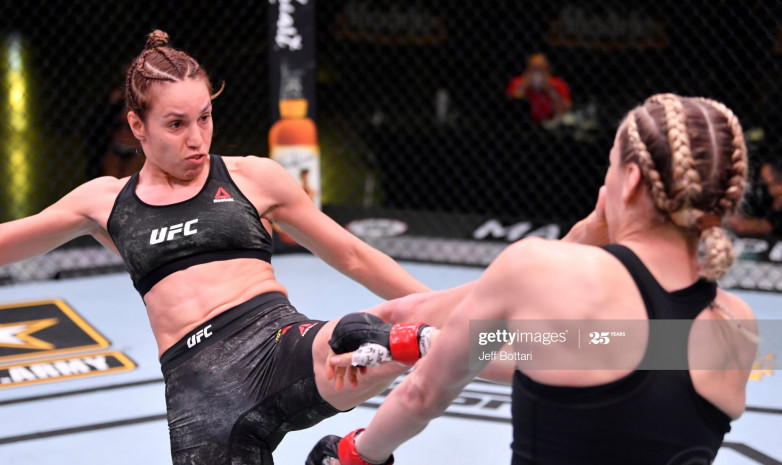 Антонина Шевченко занимает 13 место в обновленном рейтинге UFC