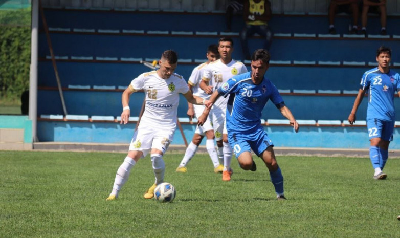 «Дордой» - «Нефтчи». Победный гол Антона Землянухина. Видео