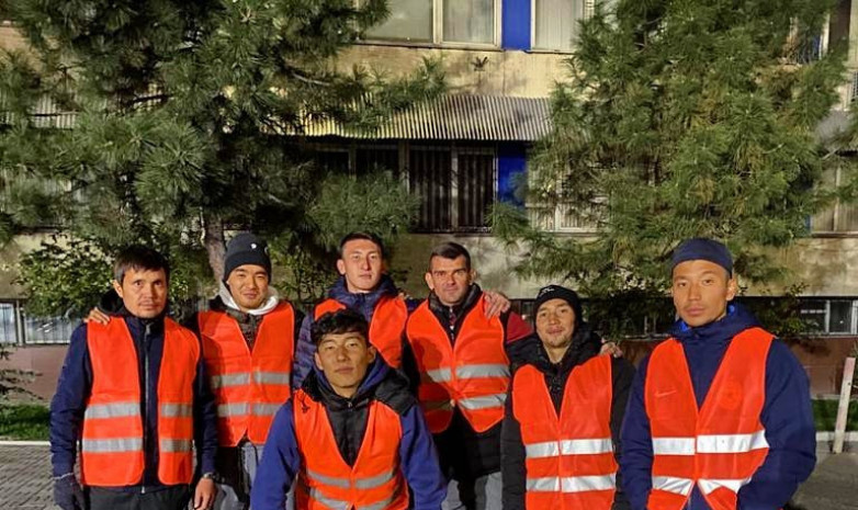 Футболисты «Дордоя» присоединились к дружинникам