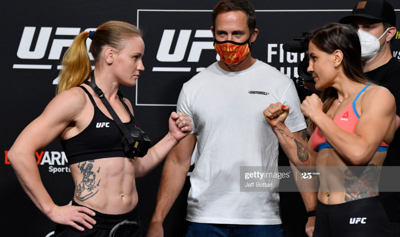 UFC 255: Шевченко и Липски встретились лицом к лицу