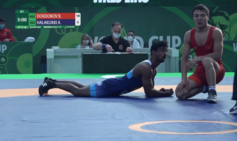 Балбай Дордоков вышел в полуфинал Кубка мира