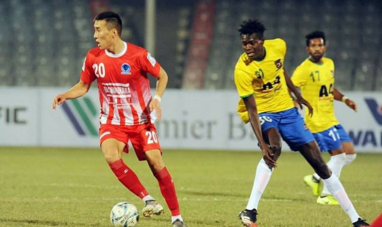 Чемпионат Бангладеш: Дуйшобеков в основе на матч 12 тура