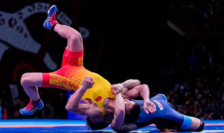 Чемпионат Кыргызстана: Атабек Азисбеков вышел в финал в весовой категории до 87 кг