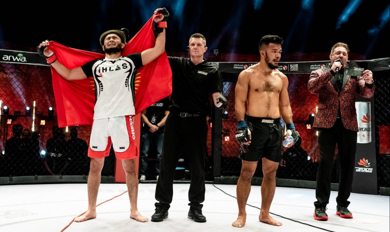 Кубанычбек Абдисалам уулу одержал третью победу в Brave CF