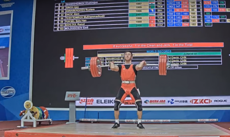 Эмиль Молдодосов занял 7 место на чемпионате Азии