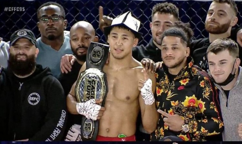 Зулкарнайн Камчыбеков стал чемпионом CFFC