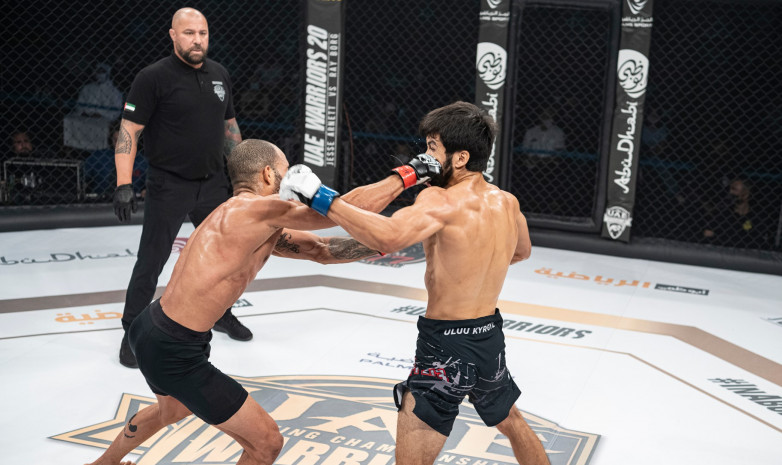 Сатыбалдиев попался на лаки-панч за 2 минуты до конца боя на UAE Warriors 20. Он вроде подписывал контракт с UFC 
