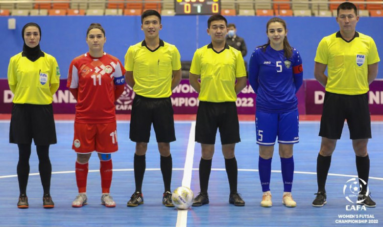 Рефери из Кыргызстана обслуживают матчи CAFA Women’s Futsal Championship