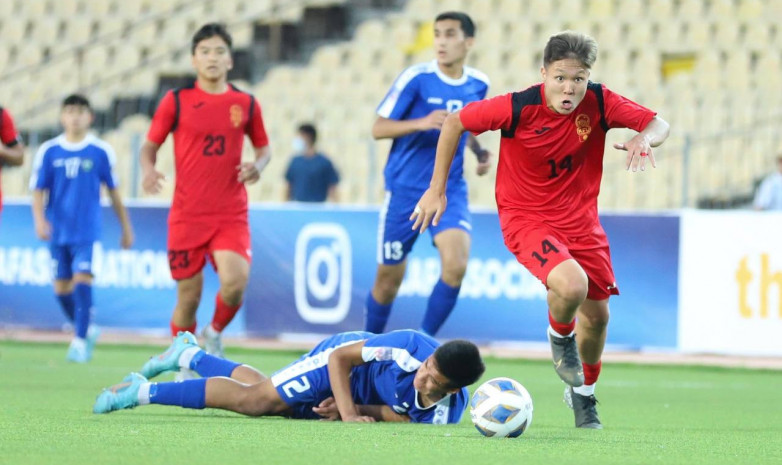 CAFA U-16: Сборная Кыргызстана проиграла Узбекистану, дважды ведя в счете