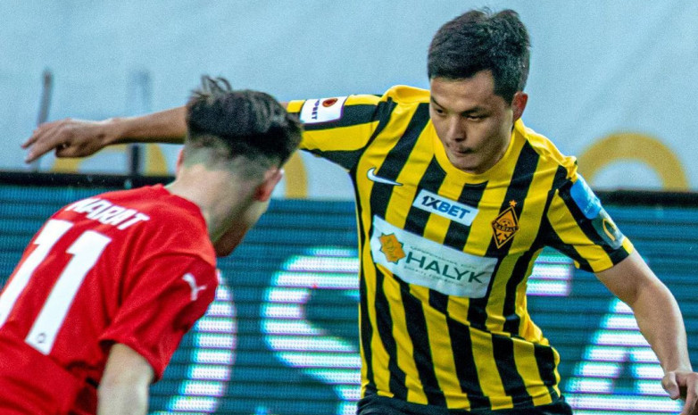 Пушка страшная. Гол Гулжигита Алыкулова признан лучшим в октябре Преьмер-Лиги Казахстана