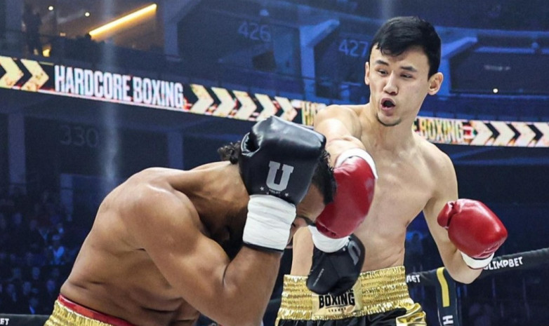 Cамат Абдрахманов победил американца и стал чемпионом Hardcore Boxing