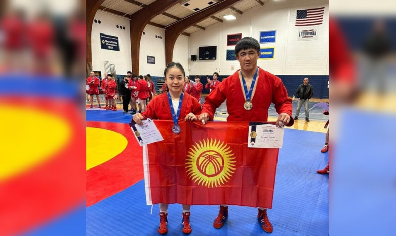 Дайырбек Карыяев и Абдумалик кызы Самара стали чемпионами США по спортивному самбо