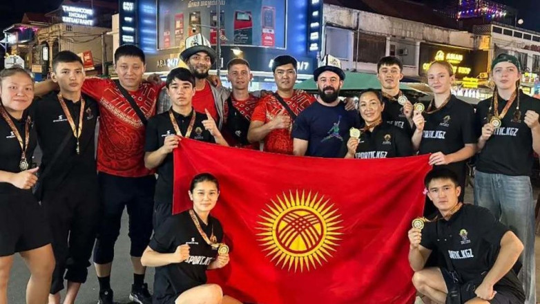 Сборная Кыргызстана по тайскому боксу завоевала 10 медалей на чемпионате мира в Камбодже. Список