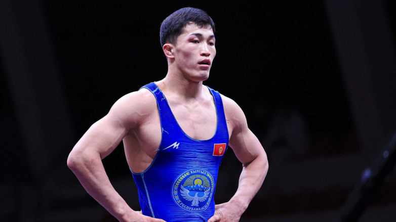 Борец из Кыргызстана завоевал бронзу чемпионата Азии, победив соперника за 87 секунд