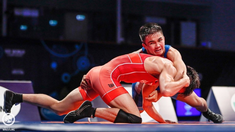 Финал Эрназара Акматалиева на чемпионате Азии по борьбе