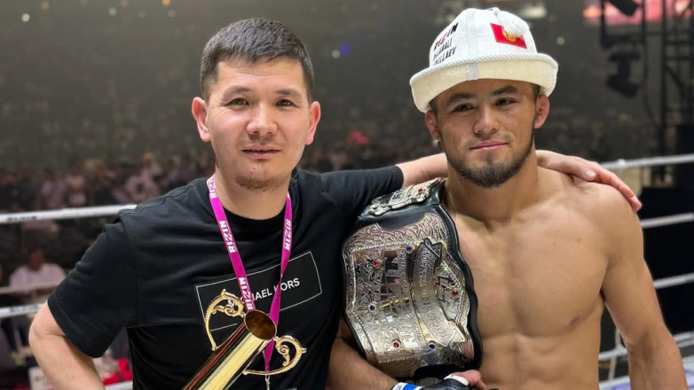 Боец из Кыргызстана выиграл чемпионский пояс в Японии