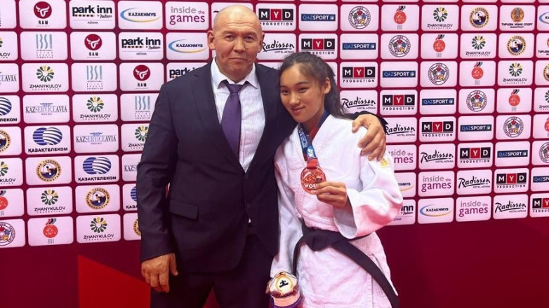 Айбике Уланбек кызы завоевала бронзу на чемпионате мира по парадзюдо