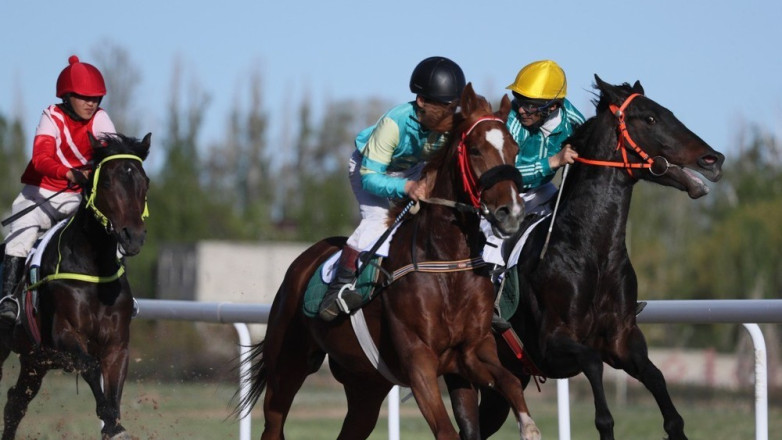 В Чолпон-Ате впервые прошли скачки на «Кубок председателя Кабинета министров»