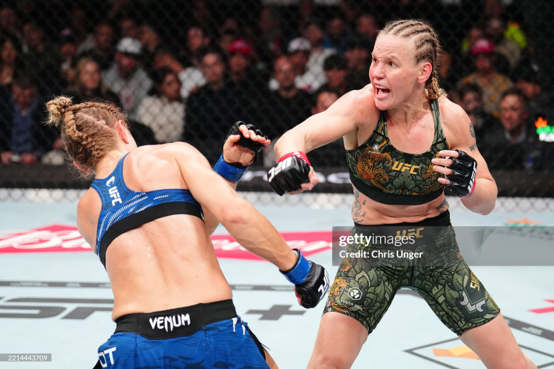 Валентина Шевченко показала лицо после боя с Манон Фиоро на UFC 315