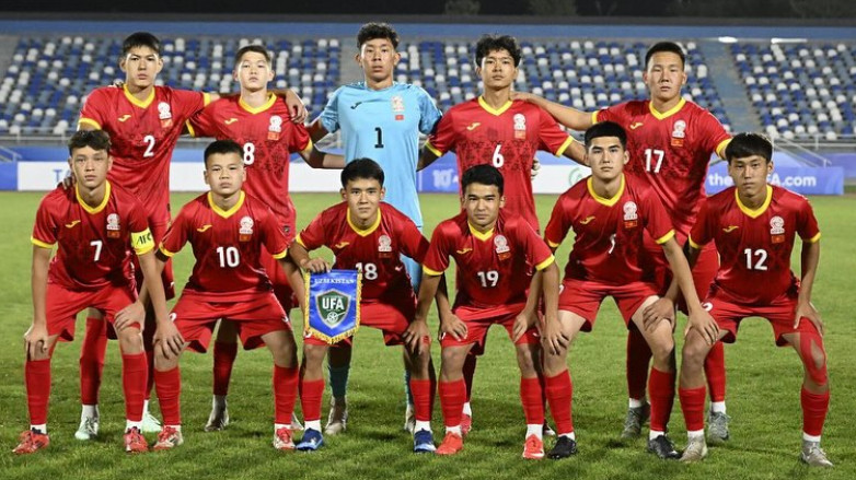 CAFA U-17: стал известен стартовый состав сборной Кыргызстана на матч против Ирана