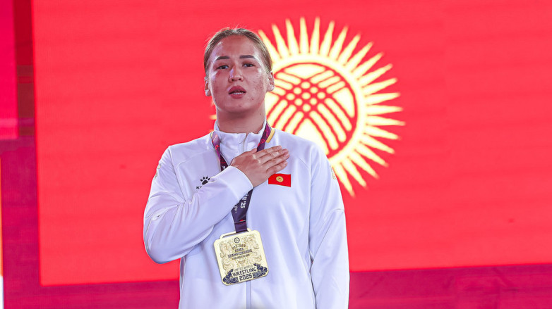 Женская сборная Кыргызстана по борьбе заняла 4 место на чемпионате Азии U23