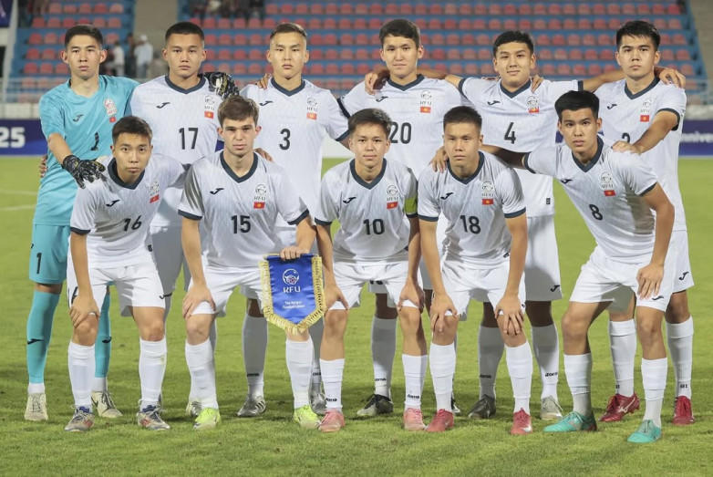 Сборная Кыргызстана U20 вышла в финал турнира CAFA в Таджикистане