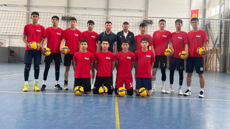 Сборная Кыргызстана по волейболу U19 сыграет на чемпионате CAVA в Ташкенте