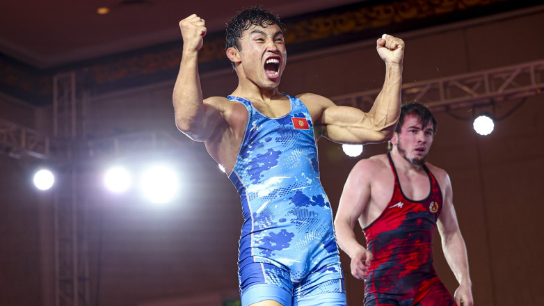 Адис Рахат уулу занял 2 место на чемпионате Азии по борьбе U23