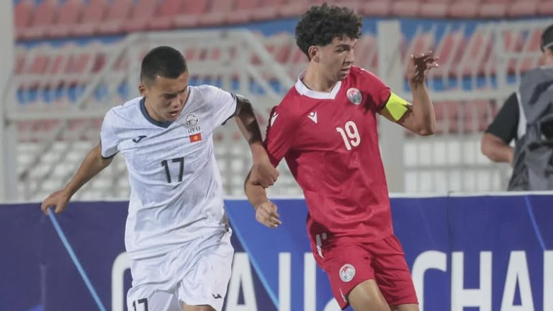 CAFA U20: нападающий сборной Кыргызстана признан лучшим игроком матча с Таджикистаном