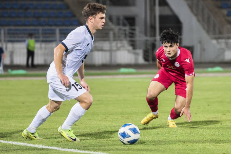 CAFA U20: Кыргызстан - Таджикистан - 1:1. ФОТО