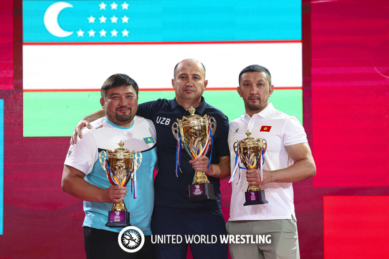 Сборная Кыргызстана по греко-римской борьбе заняла 3 место на чемпионате Азии U17