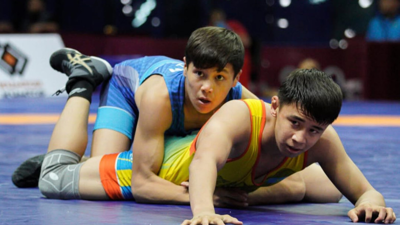 Аскат Токтоматов - чемпион Азии по борьбе U20