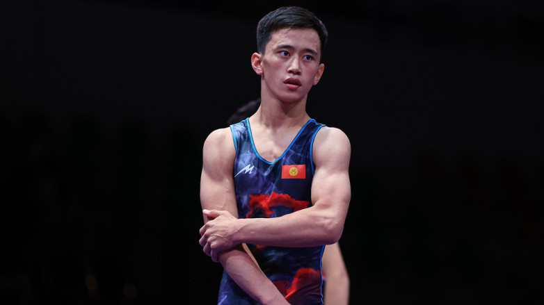 ЧА по борьбе U20 в Бишкеке: Кутман Калбаев завоевал серебро