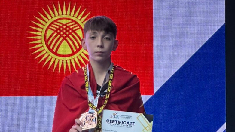 Эржан Кемелов завоевал бронзу юношеского чемпионата Азии по таэквондо WT