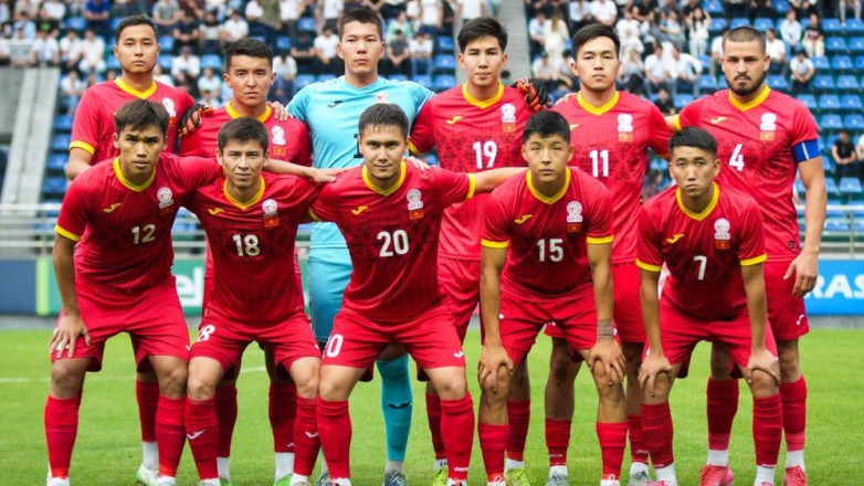 Сборная Кыргызстана U23 сыграет против Сирии в белой форме