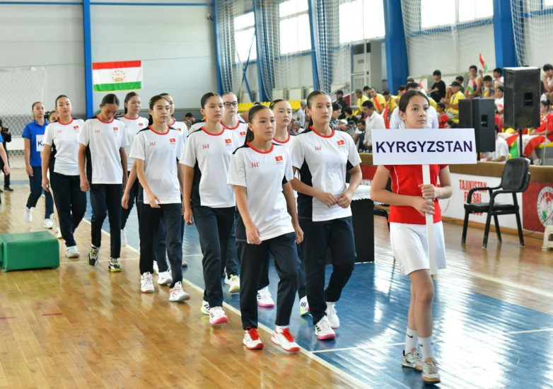 CAVA Girls' U16 Volleyball Championship: Кыргызстан - Таджикистан. Полное видео матча