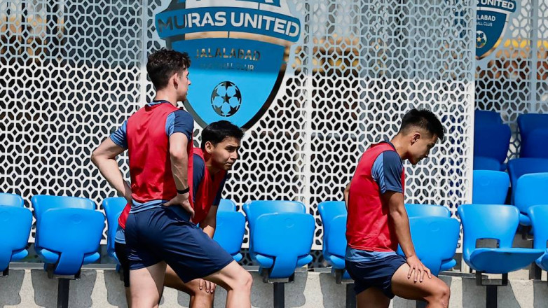 Сборная Кыргызстана U23 готовится к матчу против Бахрейна. ФОТО