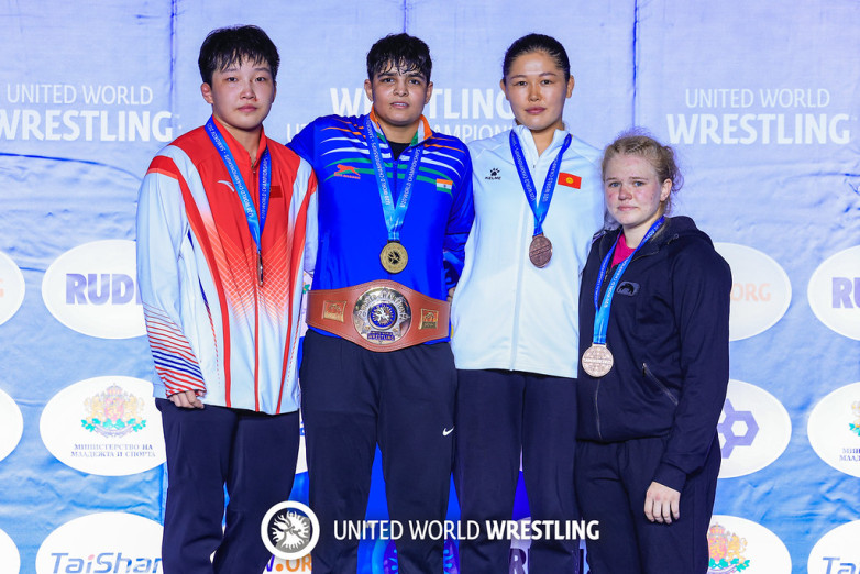 Кайыркуль Шаршебаева без борьбы забрала бронзу чемпионата мира U20