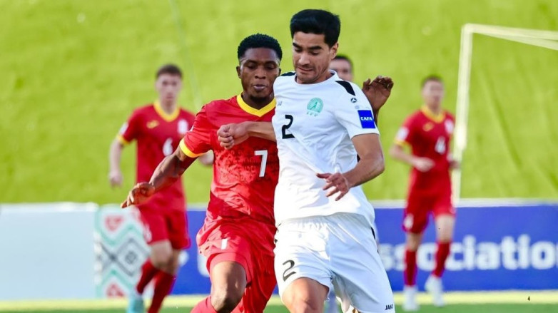 Кубок наций CAFA: Кыргызстан сыграл вничью с Туркменистаном