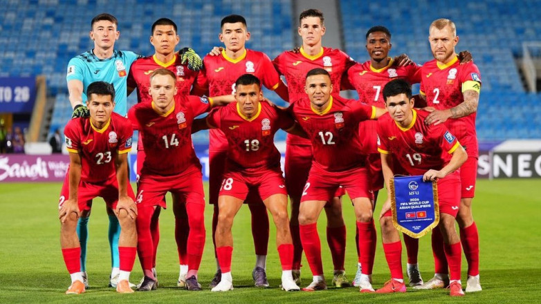 Измененный состав сборной Кыргызстана по футболу на Кубок наций CAFA