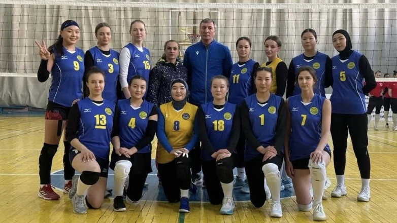 «Дордой» выиграл женский чемпионат Кыргызстана по волейболу