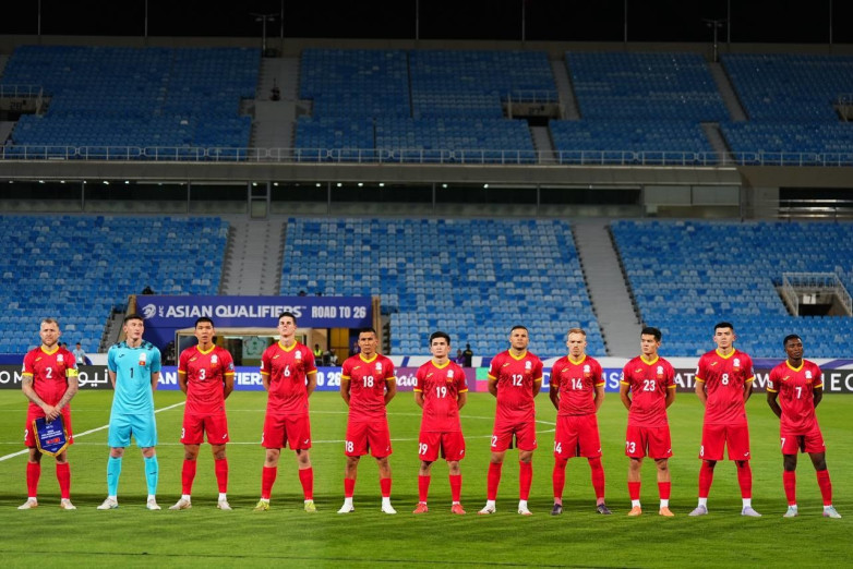 CAFA: стартовый состав сборной Кыргызстана на матч с Туркменистаном