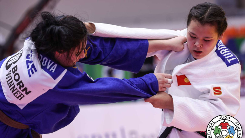 Акмаржан Турдажиева заняла 5 место на юношеском ЧМ по дзюдо