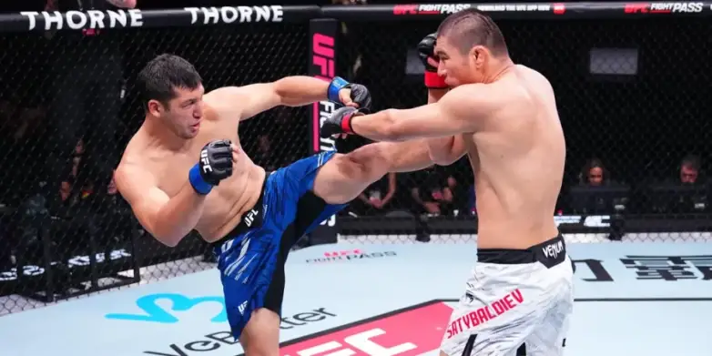 Казахстанца могут уволить из UFC после поражения Урану Сатыбалдиеву