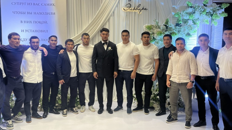 Дзюдоист Эрлан Шеров женился. ФОТО