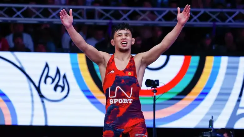 Прямая трансляция финала Бекзата Алмаз уулу на чемпионате мира по борьбе в Хорватии