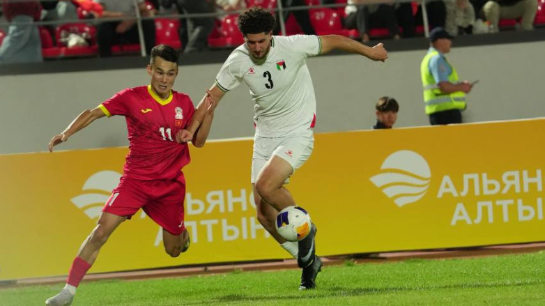 ФОТО с победного матча сборной Кыргызстана U23 в отборе на Кубок Азии в Бишкеке