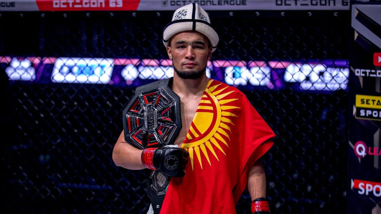 Непобежденный кыргыз проведет вторую защиту чемпионского пояса OCTAGON