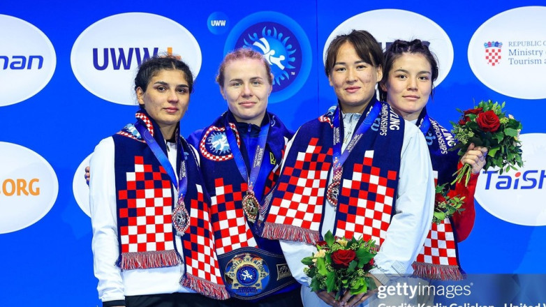 Кыргызстанка сделала заявление после завоевания бронзы на чемпионате мира по борьбе в Хорватии